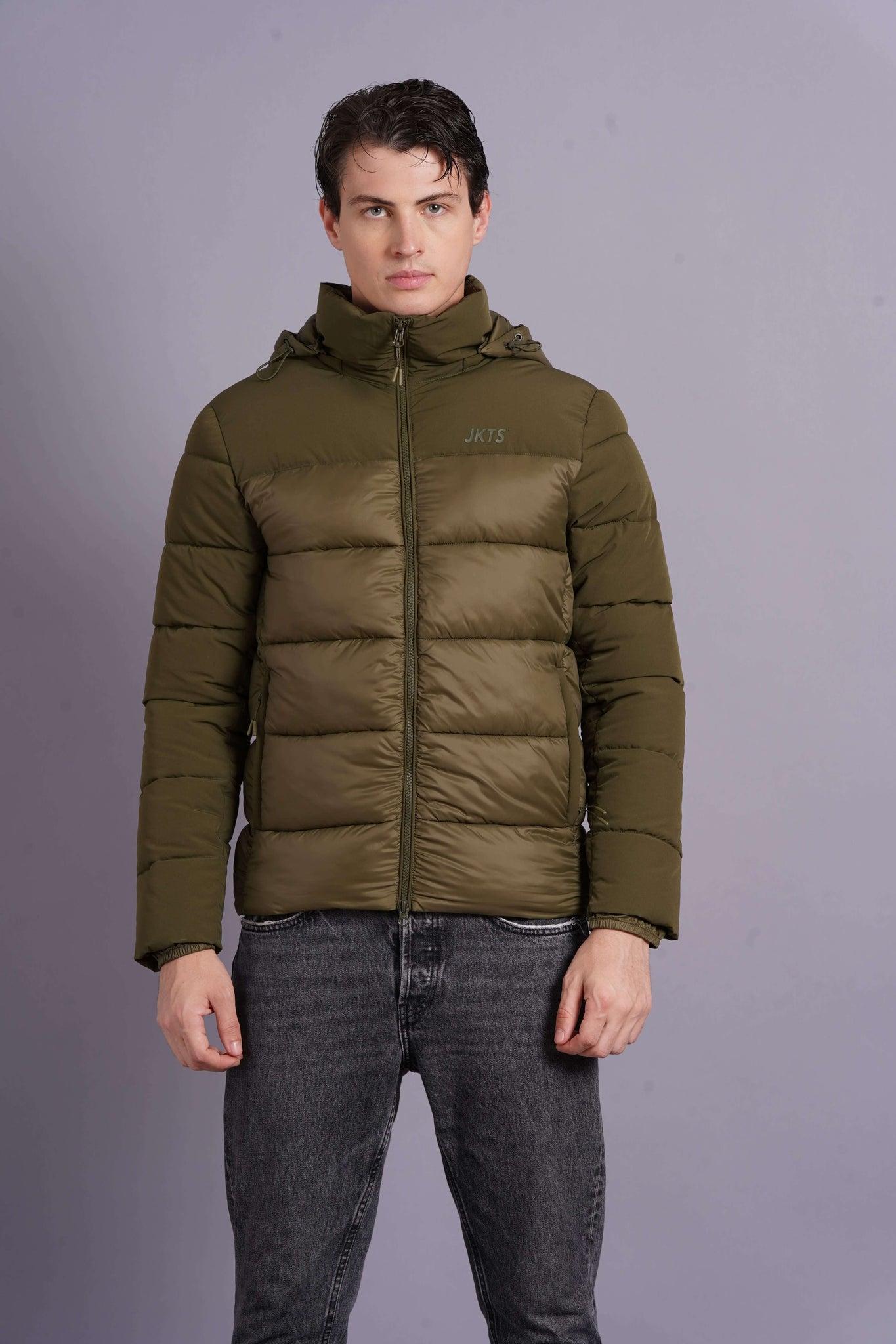 Pearl seven MOUNTAIN HYBRID JKTS olive