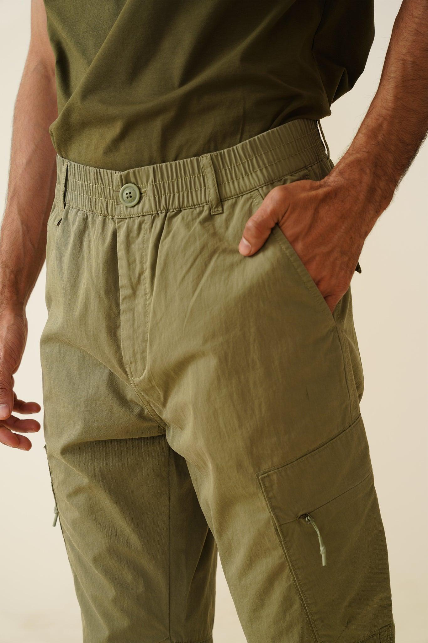 Pearl seven causal daily use cargo-olive