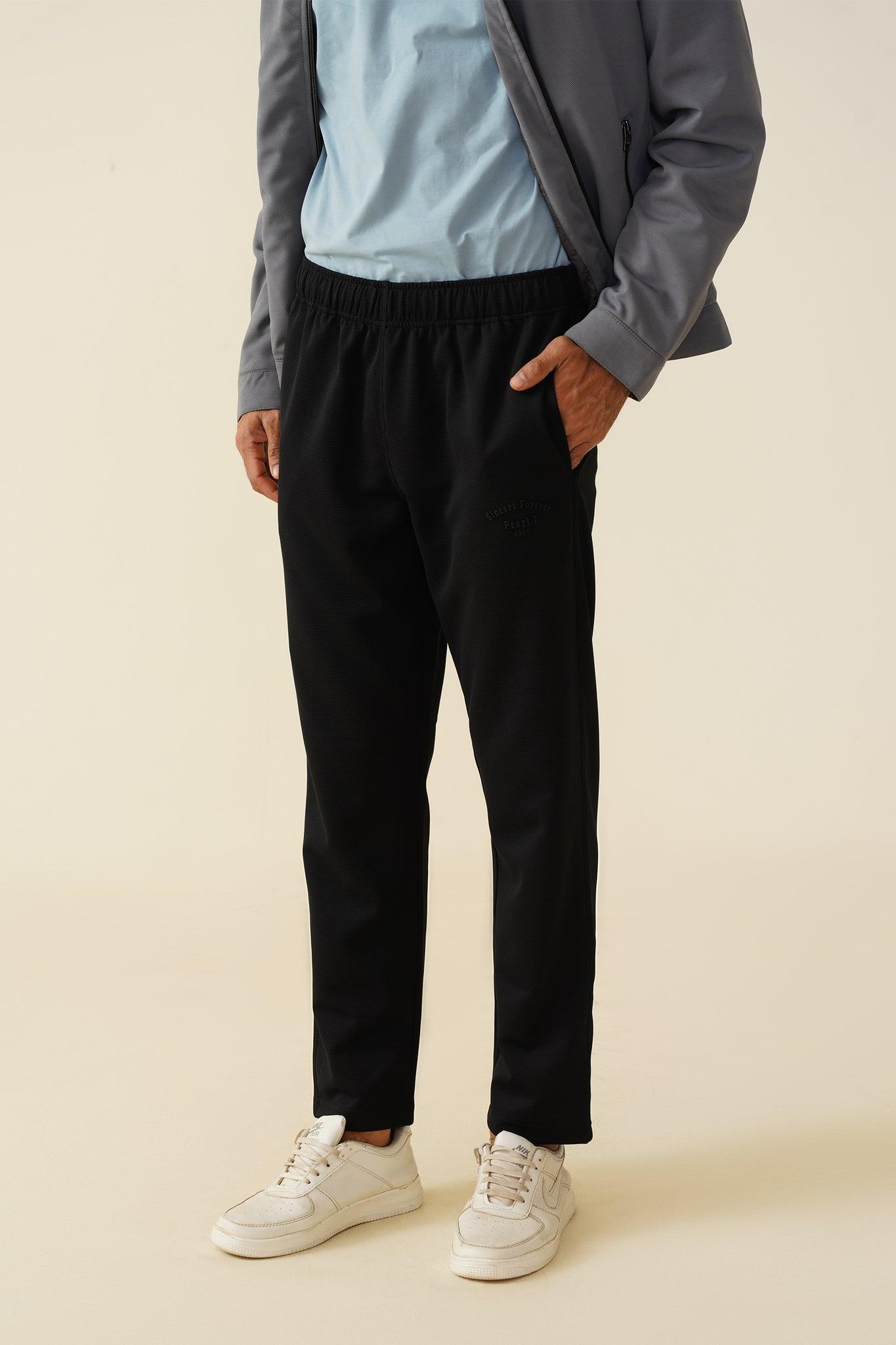 Pearl seven polyester trackpants Black
