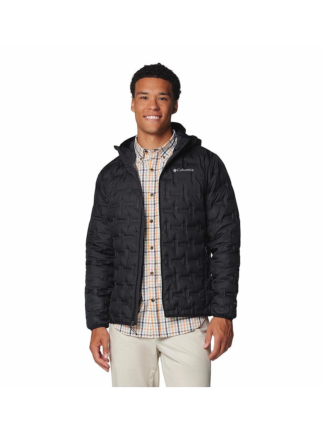 Columbia Mens Black Omni-Heat Reflective Delta Ridge II Down Jacket